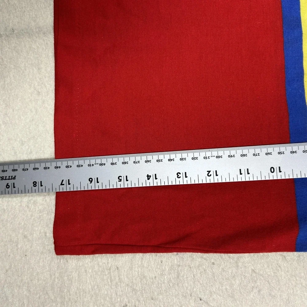 Vintage OshKosh B'gosh Polo Shirt‎ Kids 6 Red Blue Striped Yogi Bear 80s - Picture 5 of 8